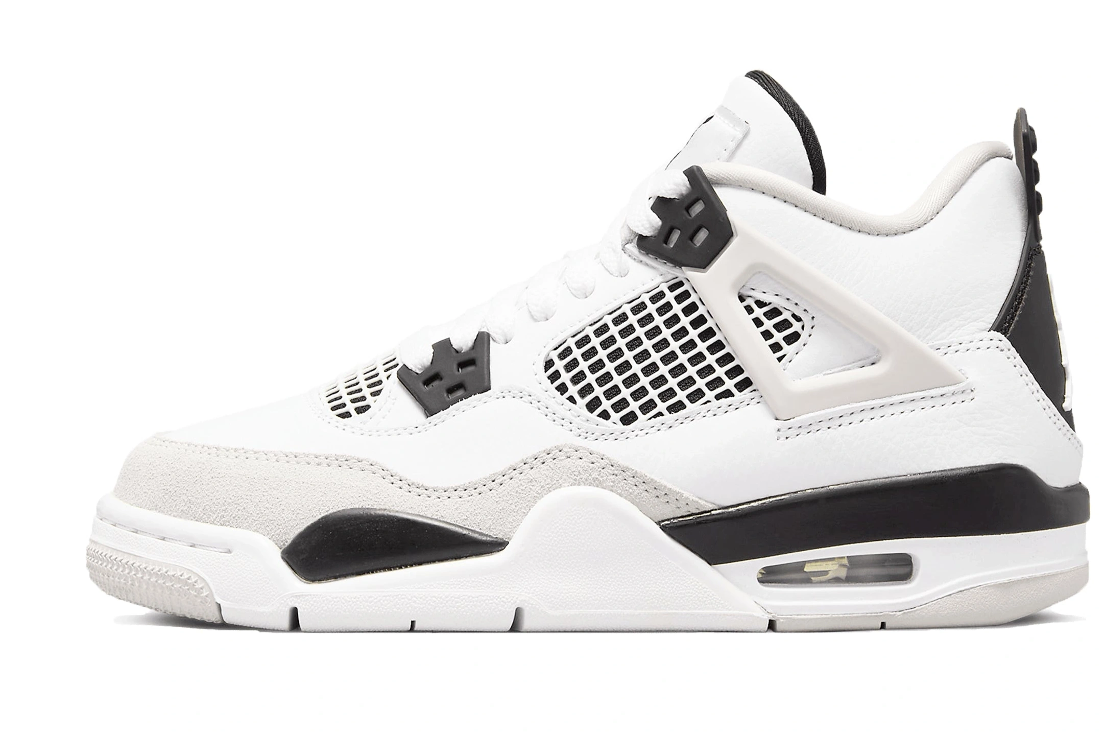 GS Air Jordan Black Military Retro 4 0824